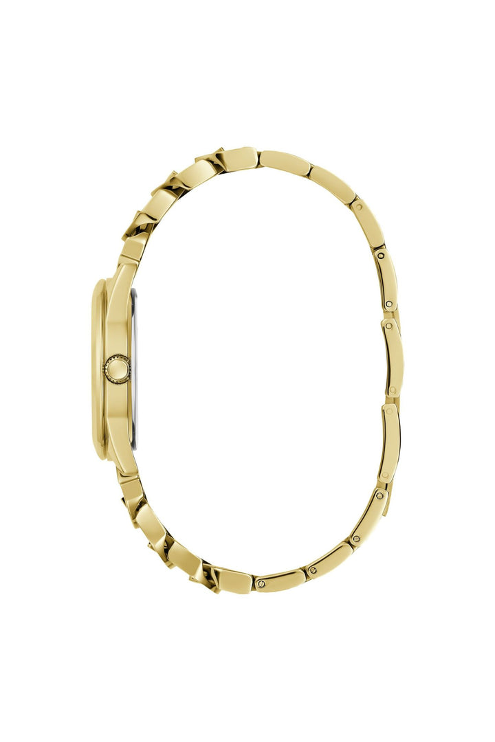 Gold Case Watch With Gold Dial & Bracelet - Gold