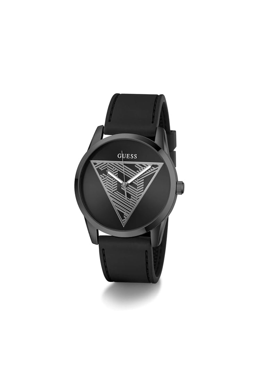 Black Case, Black Dial & Strap Watch