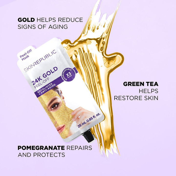 Skin Republic Gold Peel-Off Face Mask