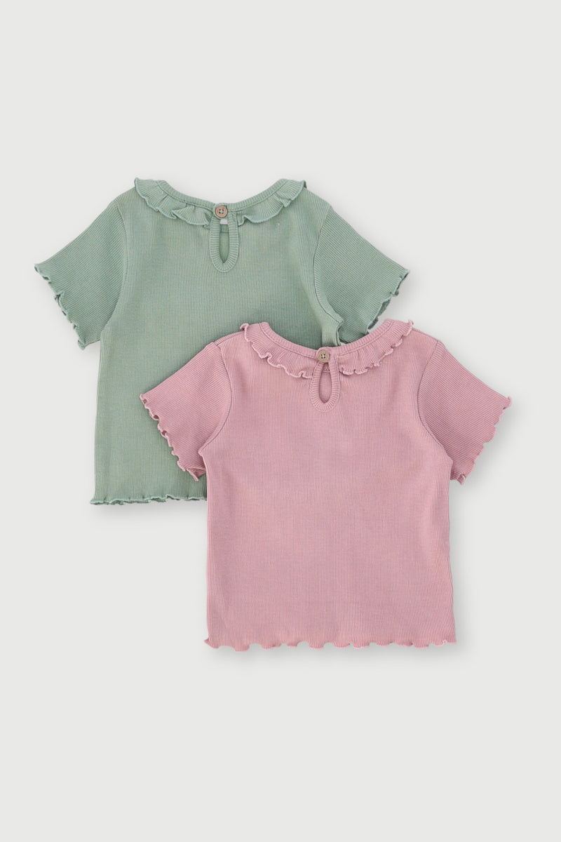 Keedo Girls 2 Pack Tees - Multi