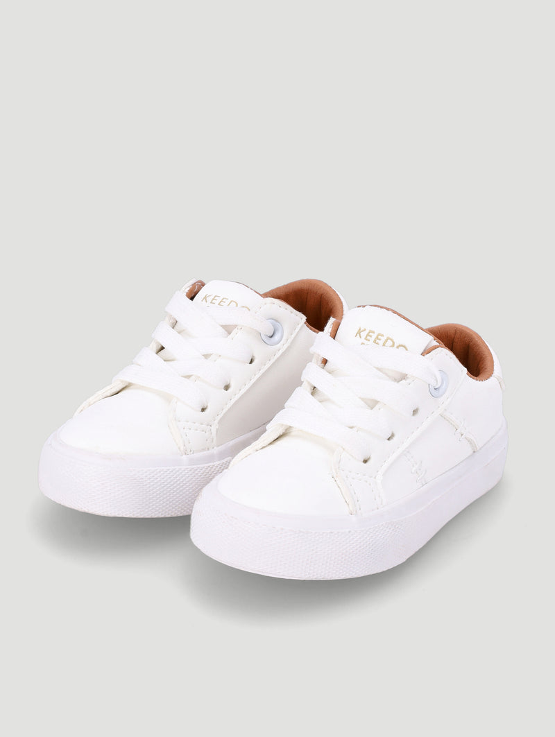Keedo Boys Sneaker - White