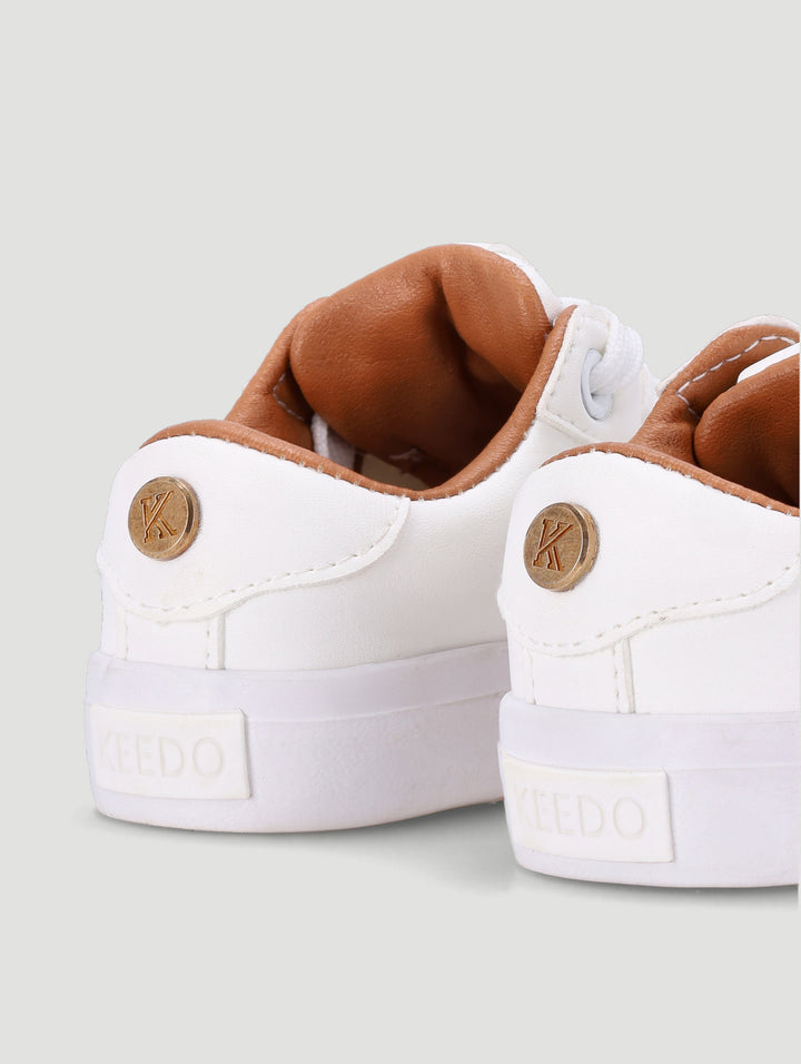 Keedo Boys Sneaker - White