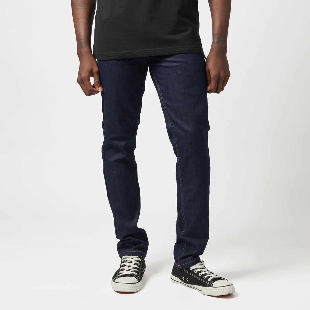 Eddie Regular Tapered Leg Denim - Indigo