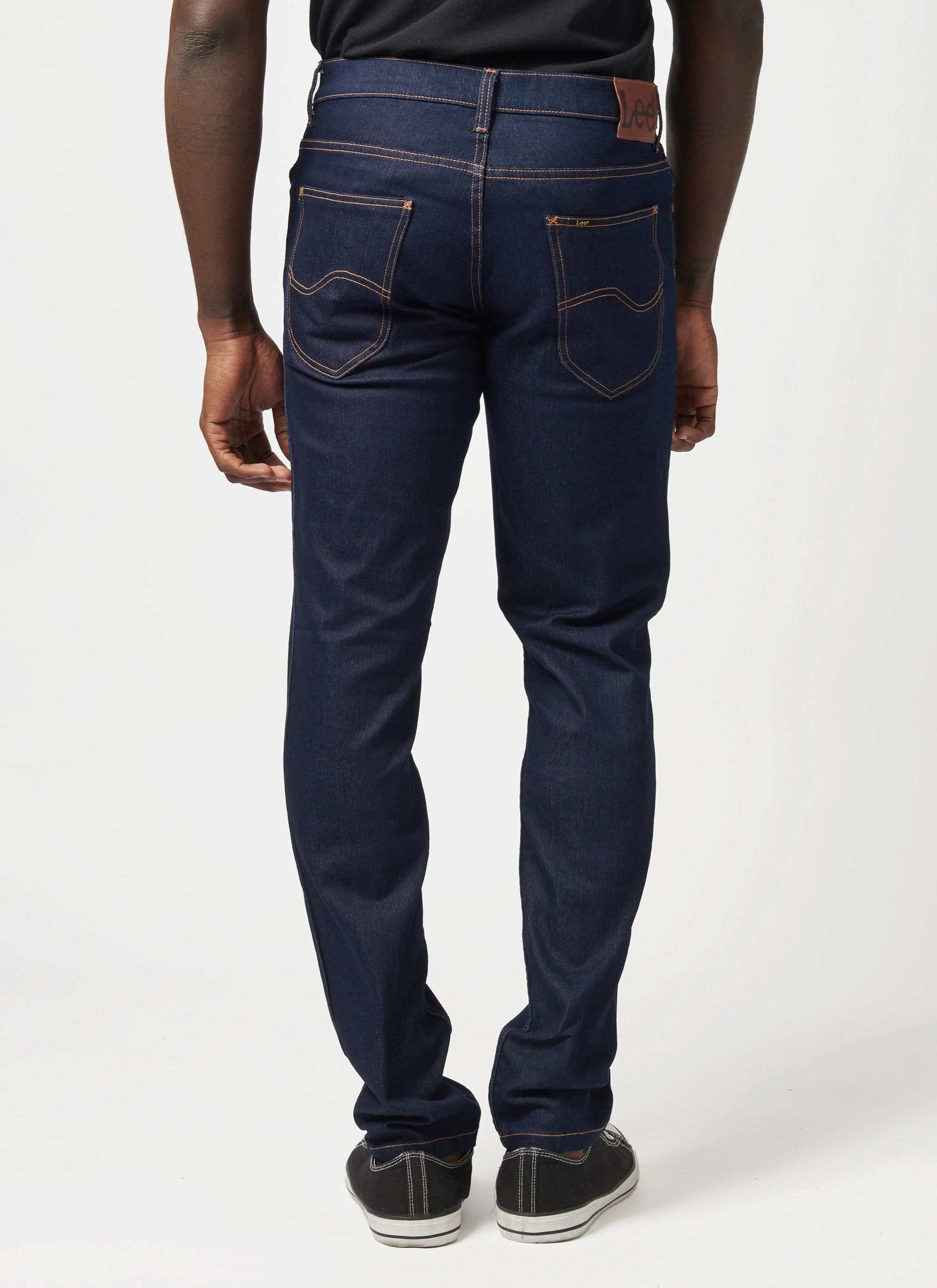 Mens Eddie Regular Tapered Leg Denim - Indigo – Edgars
