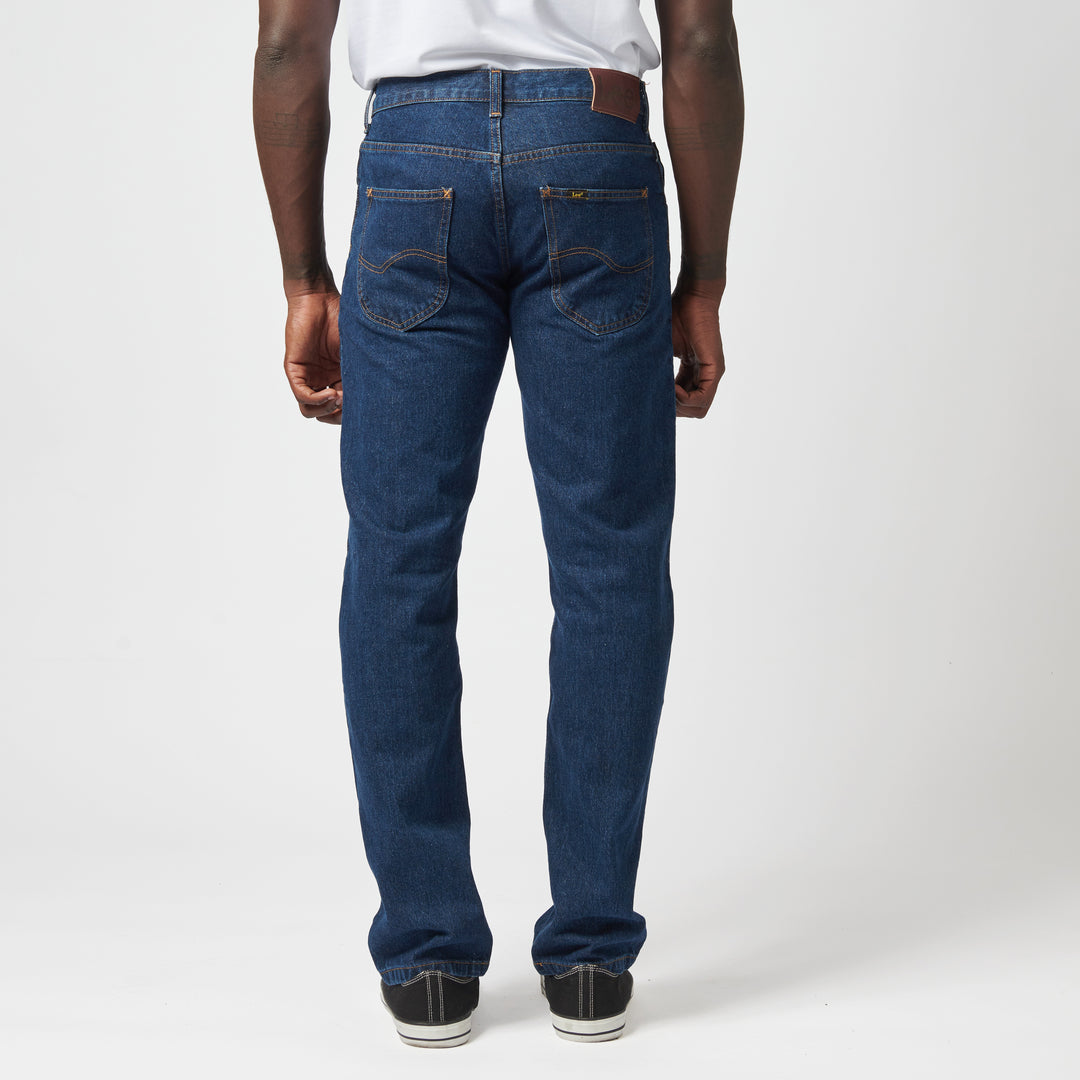 Brooklyn Regular Straight Leg Denim - Dark Indigo
