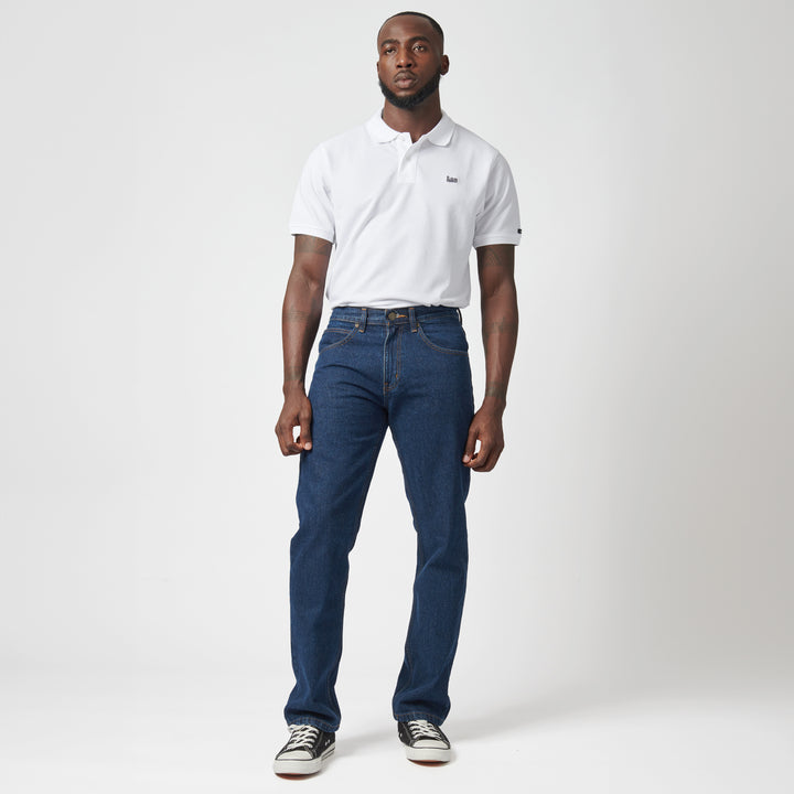 Brooklyn Regular Straight Leg Denim - Dark Indigo