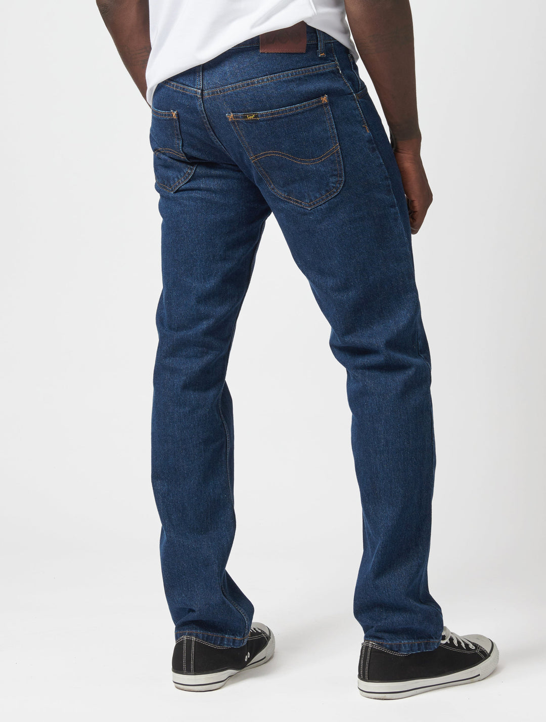 Brooklyn Regular Straight Leg Denim - Dark Indigo