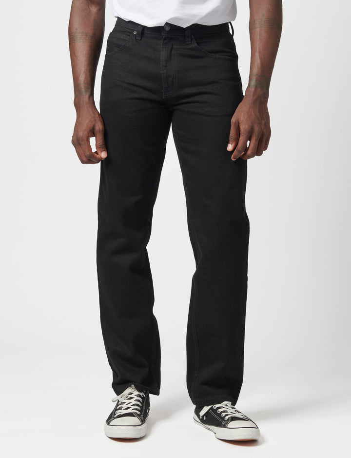 Brooklyn Regular Straight Leg Denim - Black