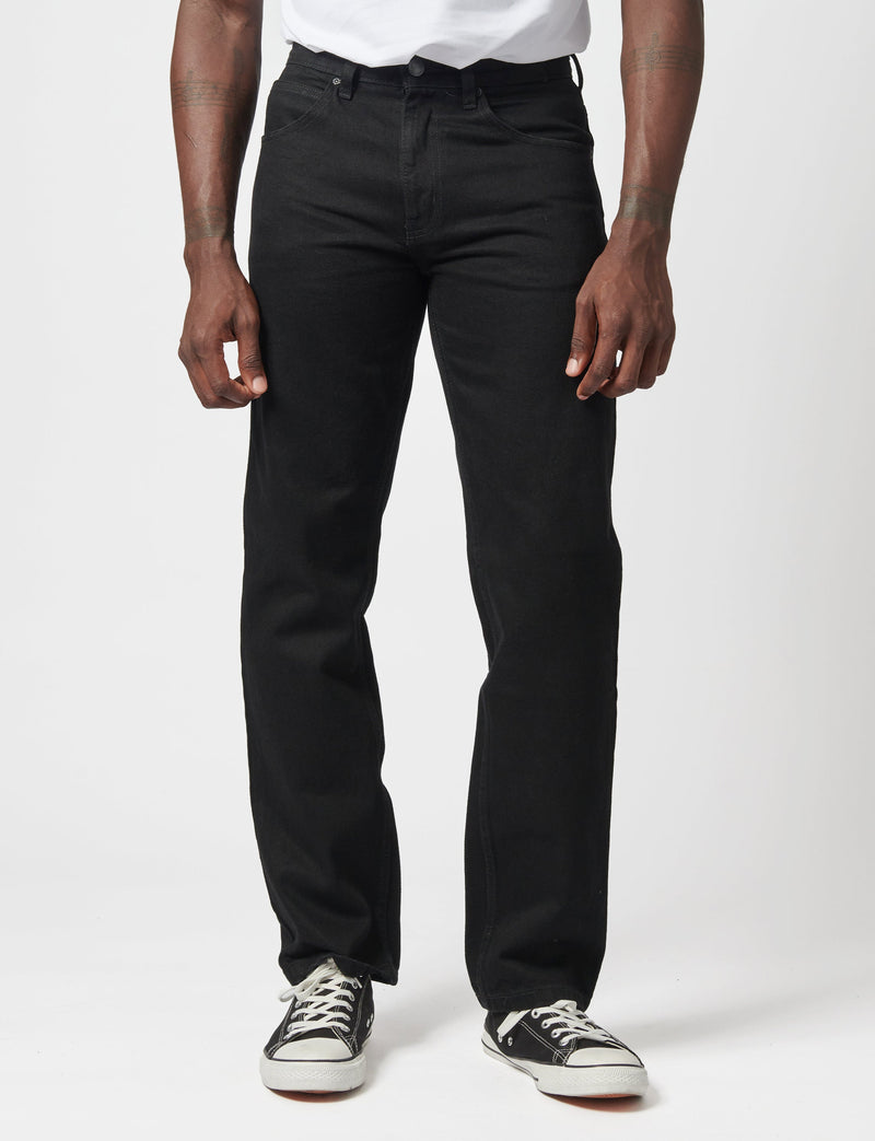 Brooklyn Regular Straight Leg Denim - Black