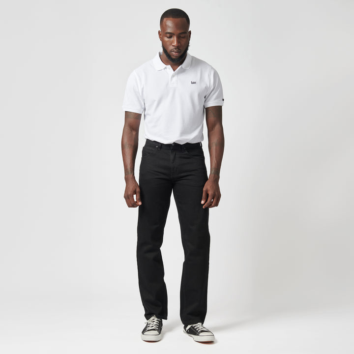 Brooklyn Regular Straight Leg Denim - Black