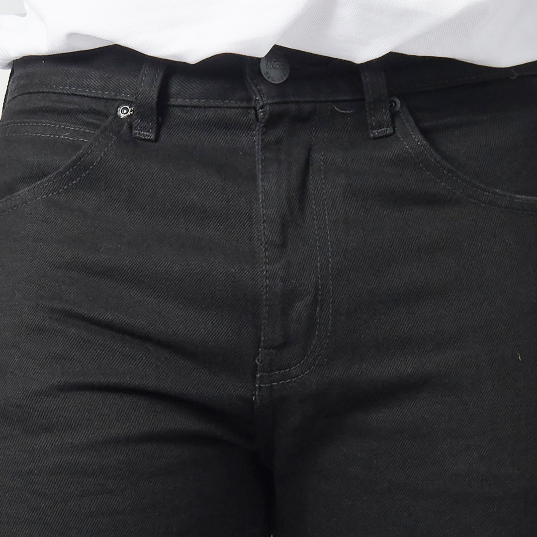 Brooklyn Regular Straight Leg Denim - Black