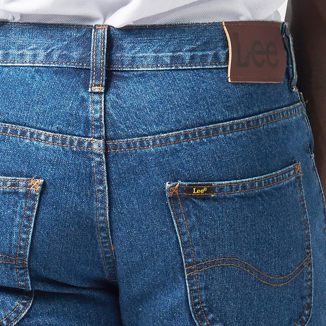 Brooklyn Regular Straight Leg Denim - Stonewash