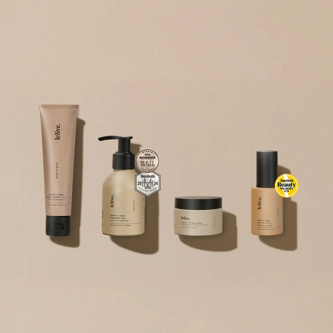 The Body Glow Up Kit - Mini Edition - 4 Piece Set