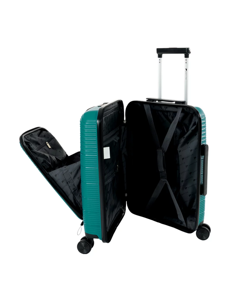 Orbit Trolley Spinner - Cyan Blue