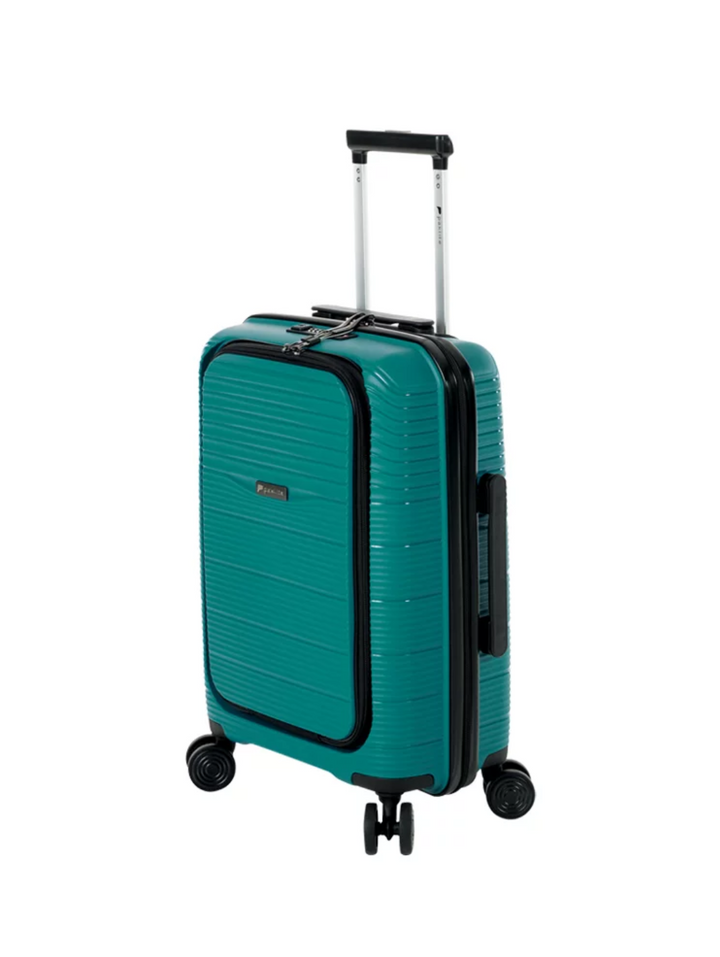 Orbit Trolley Spinner - Cyan Blue