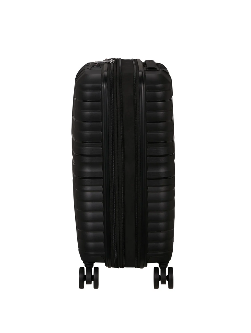 Flytwist Spinner TSA Expandable Suitcase - Black