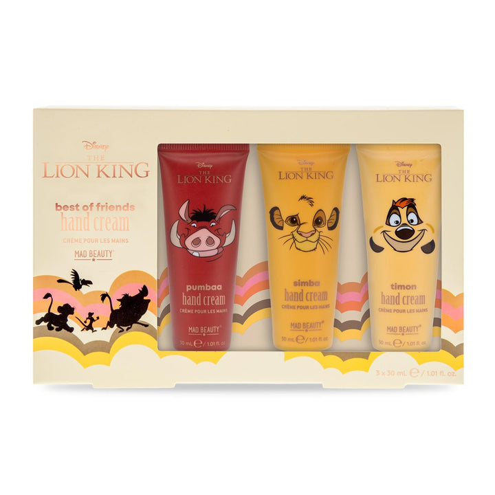 Disney The Lion King "Best of Friends" Hand Cream Trio