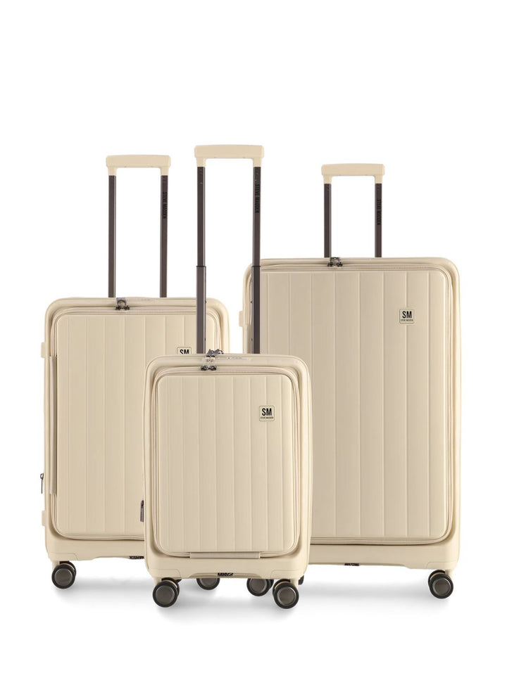 Manhattan Jet Set Luggage - Cream