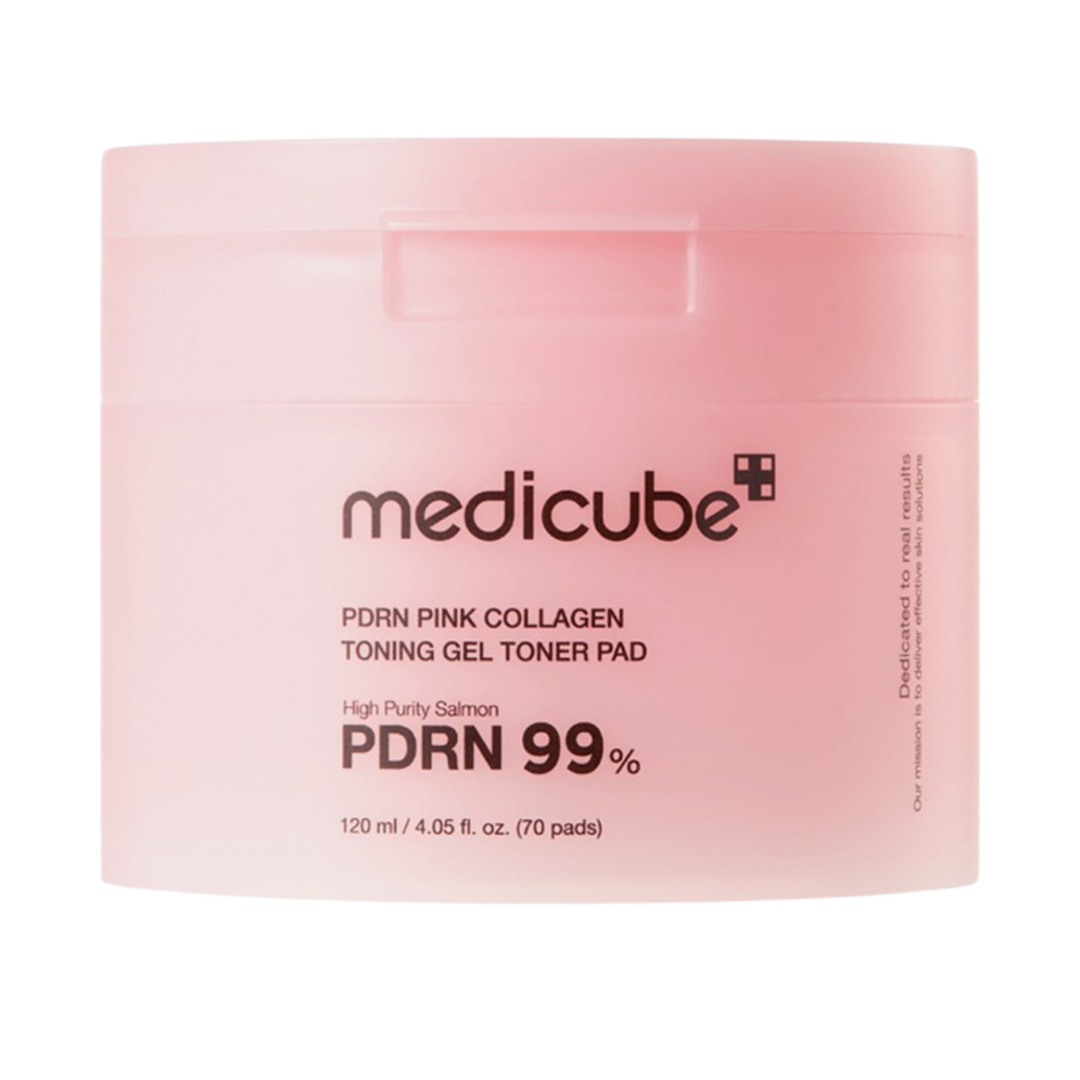 PDRN Pink Collagen Toning Gel Toner Pad
