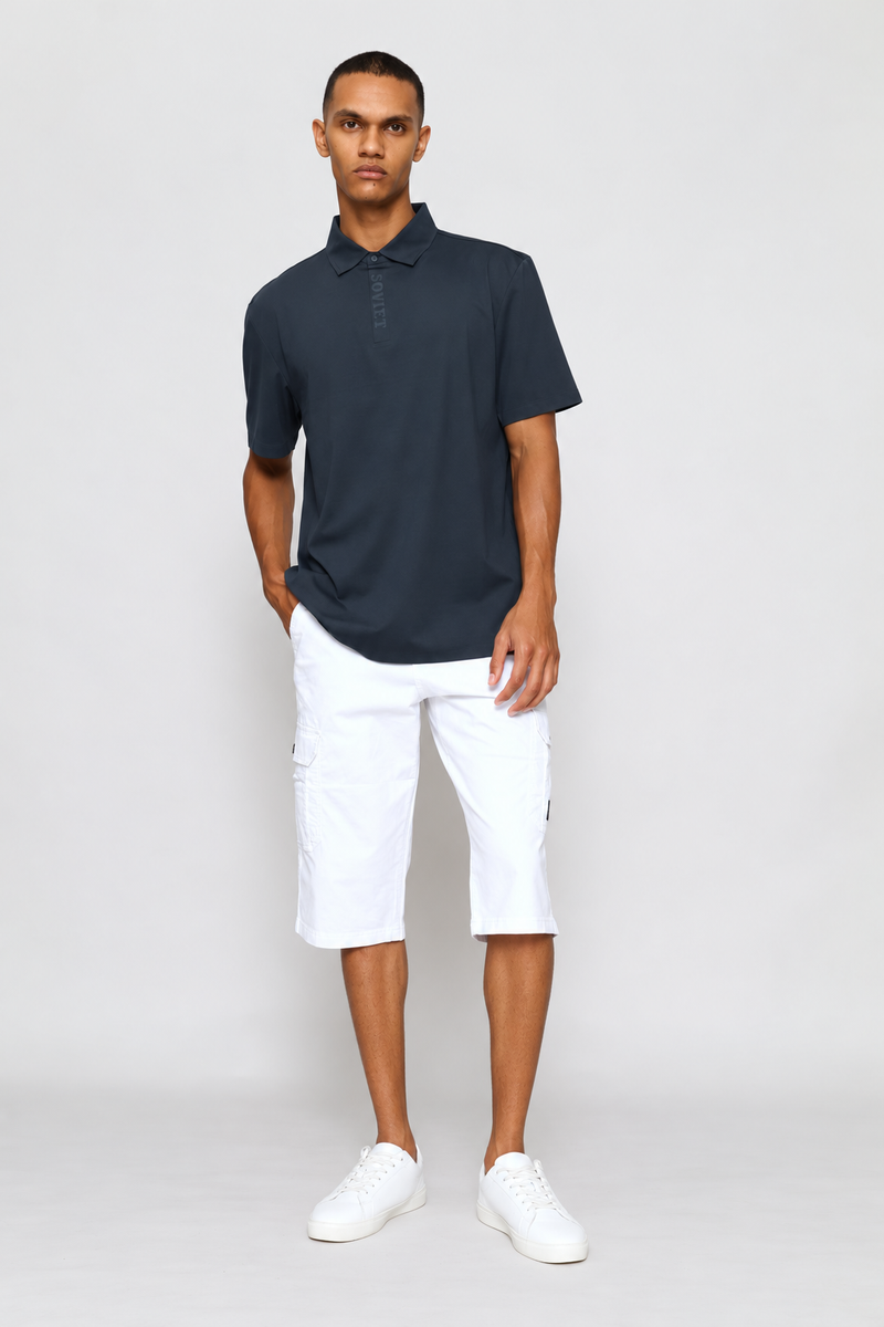 Comets Cargo Shorts - White