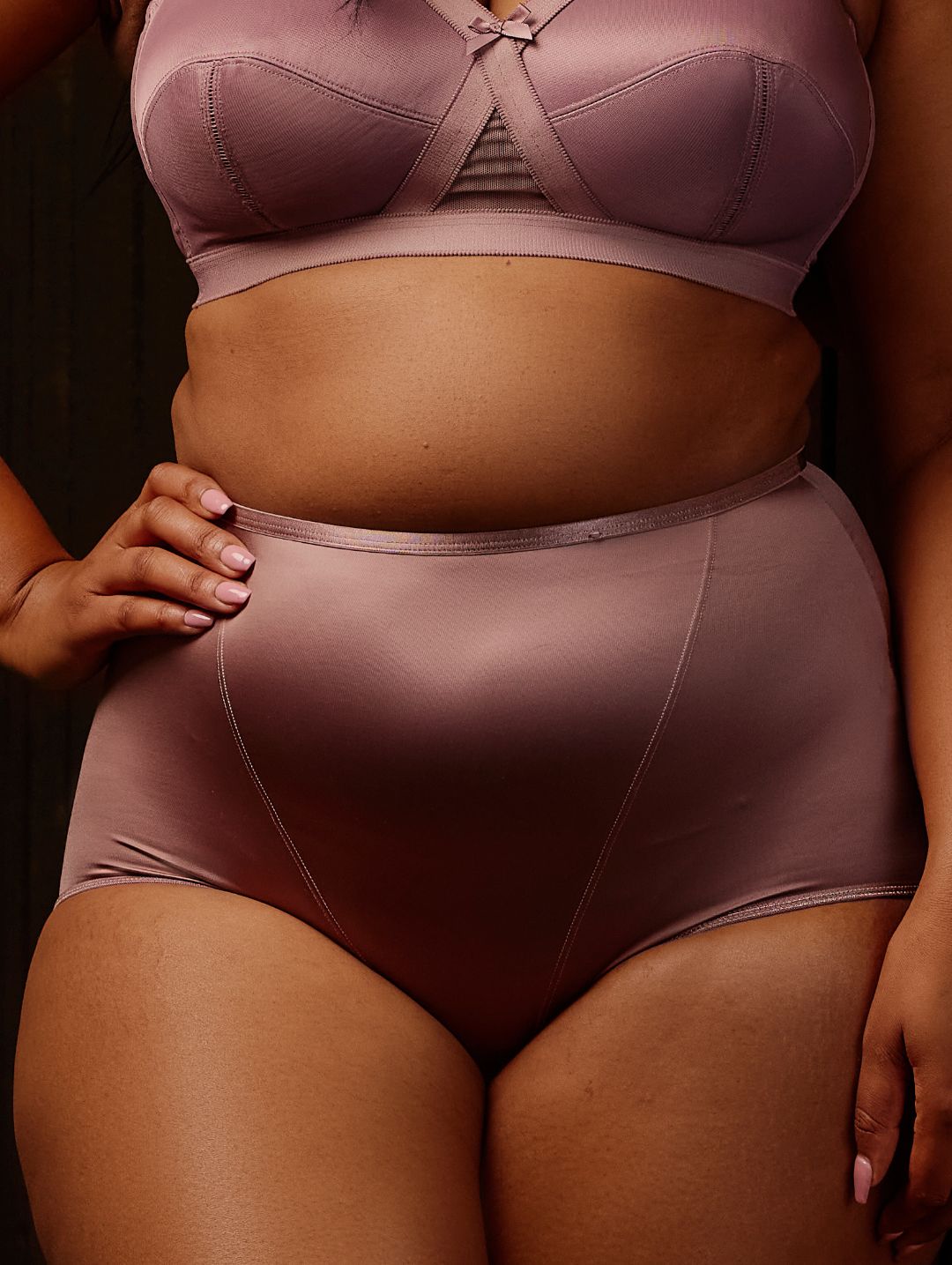 2 Pack Shaper Panty - Mocha/Black