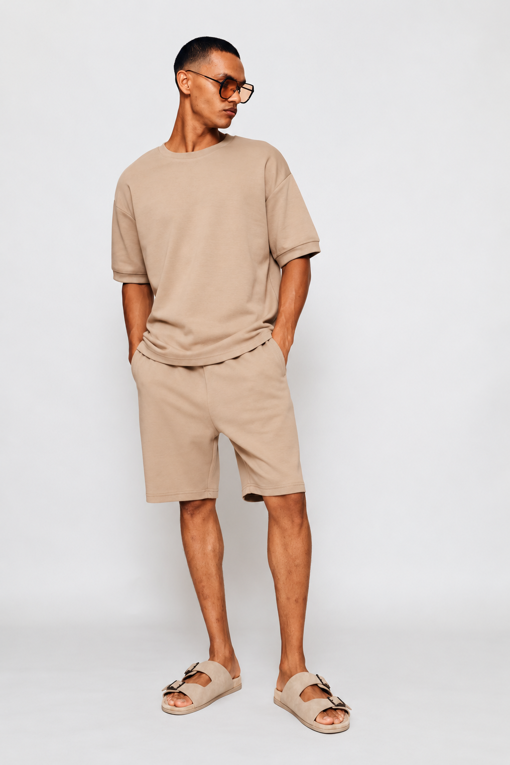 Interlock Top - Taupe