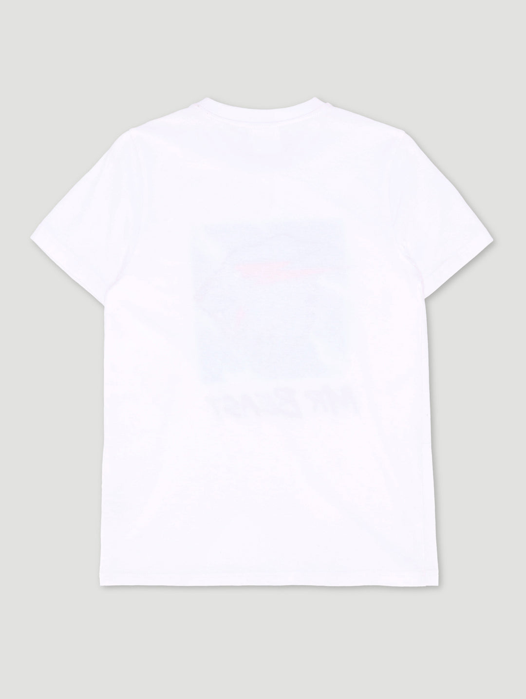 Boys Mr Beast Pixel Fade Tee - White