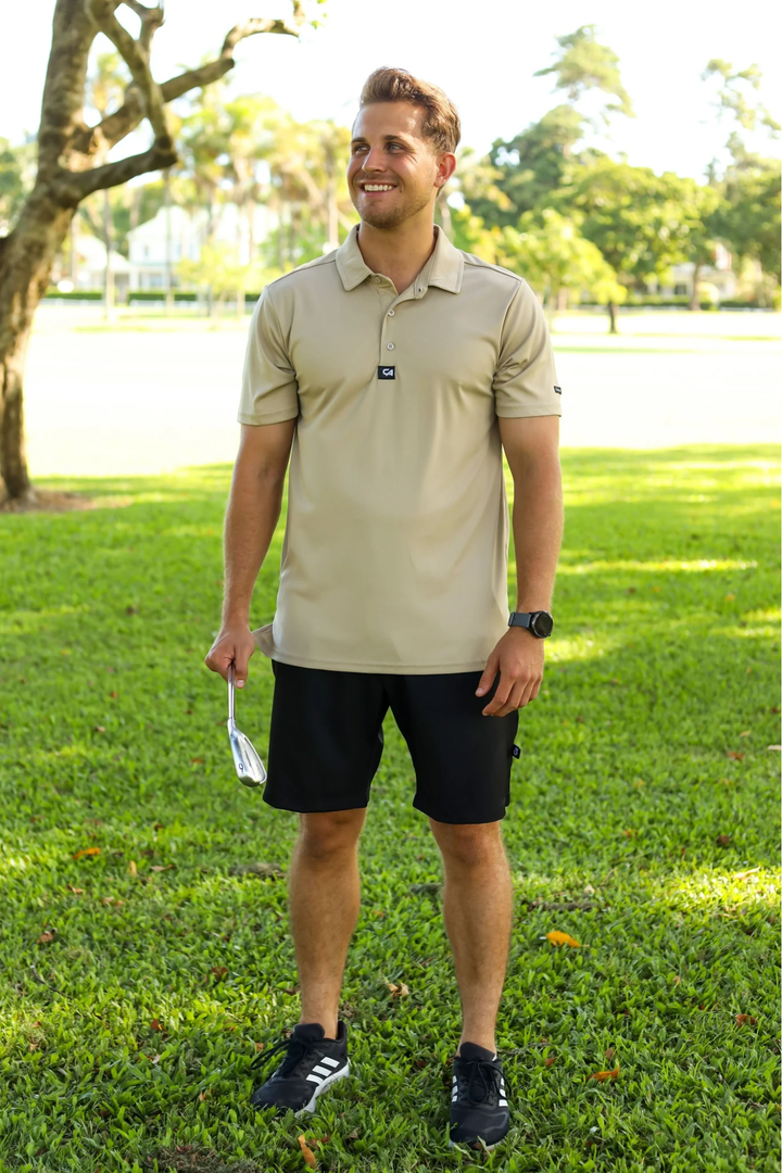 Iconic Plain Golfer - Khaki