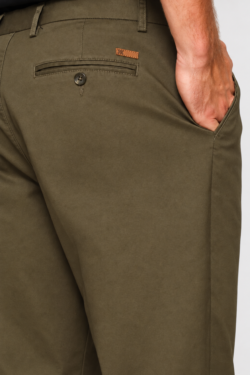 Cotton Chino Pant - Fatigue