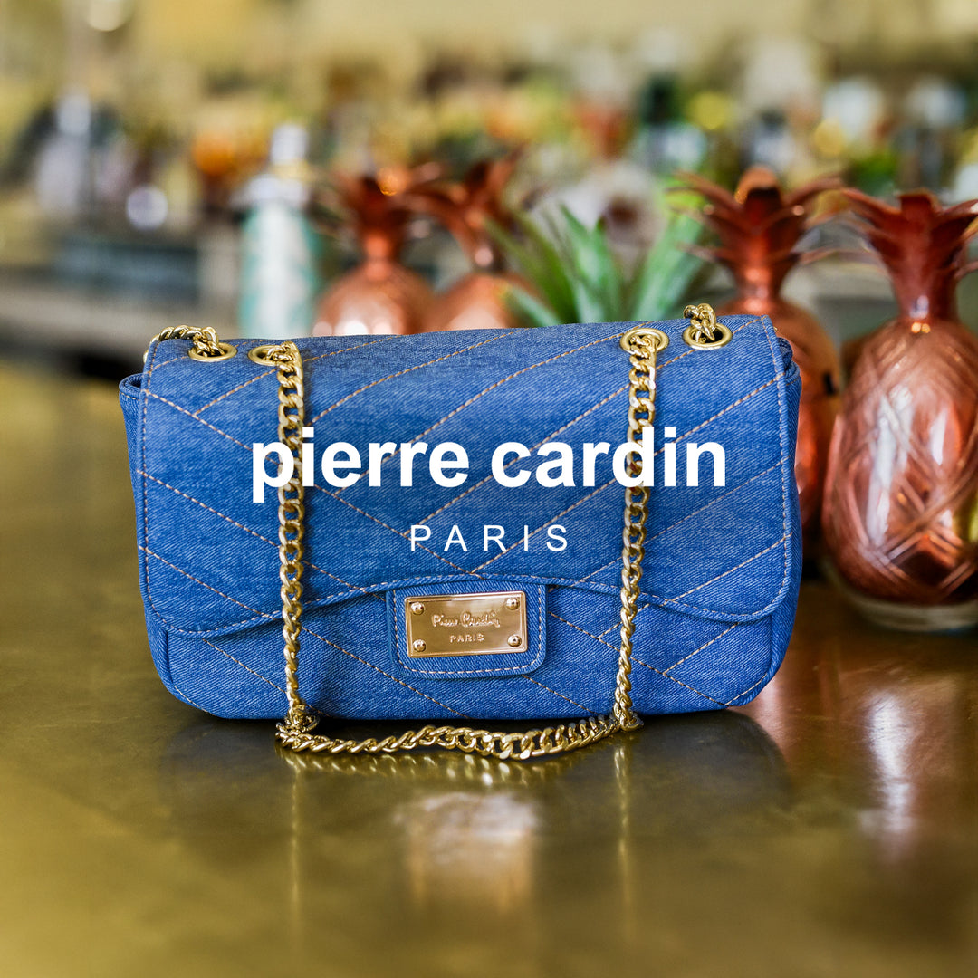 Tessa Shoulder Chain Bag - Denim