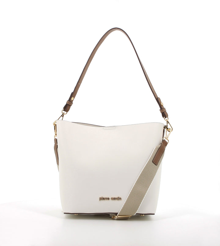 Ella Bucket Bag - White