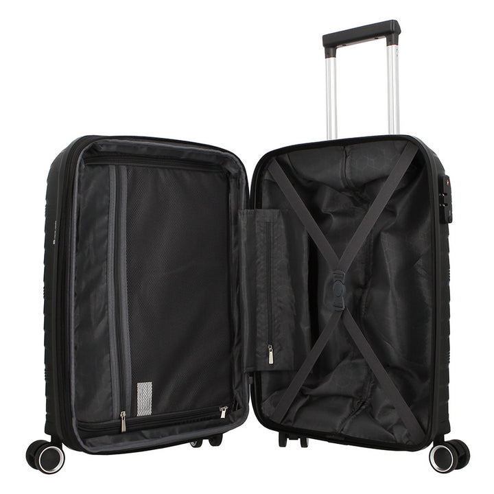 Montpellier Hard Case Luggage - Black