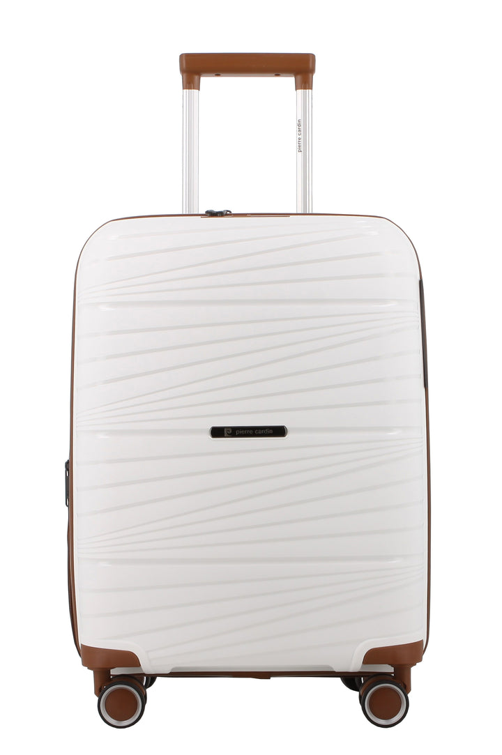 Montpellier Hard Case Luggage - White
