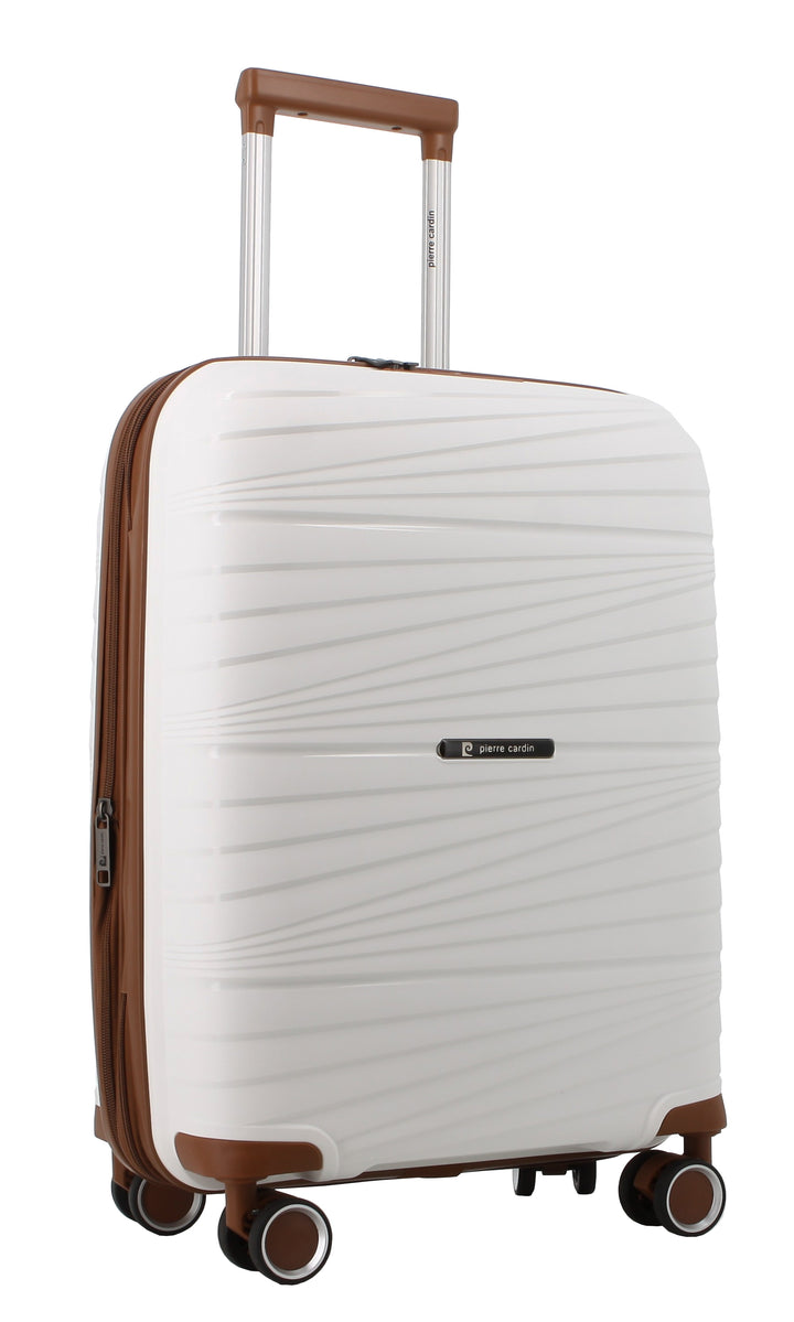 Montpellier Hard Case Luggage - White