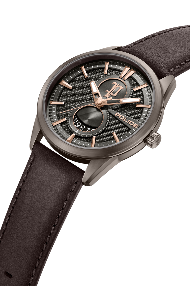 Police Styleshift Watch - Brown