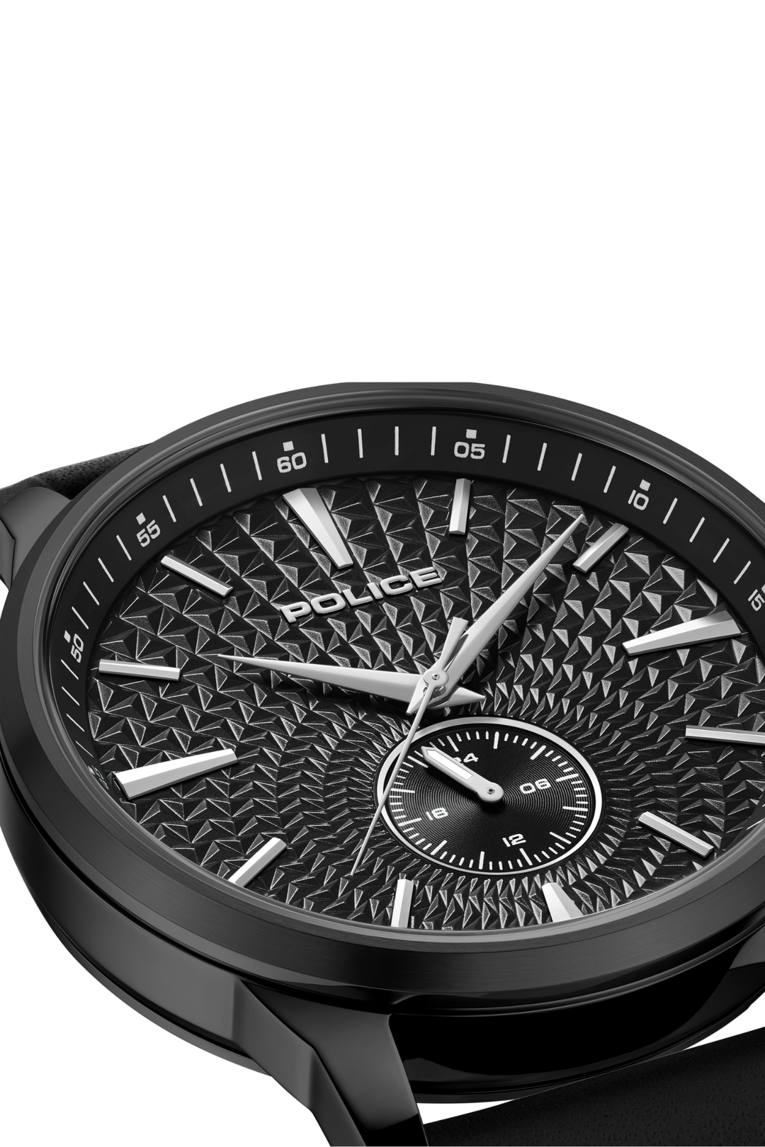 Police Jet Watch - Black