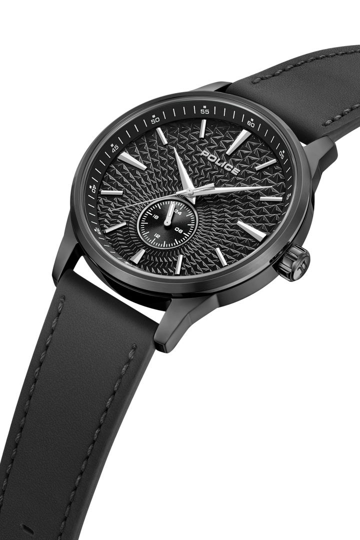 Police Jet Watch - Black