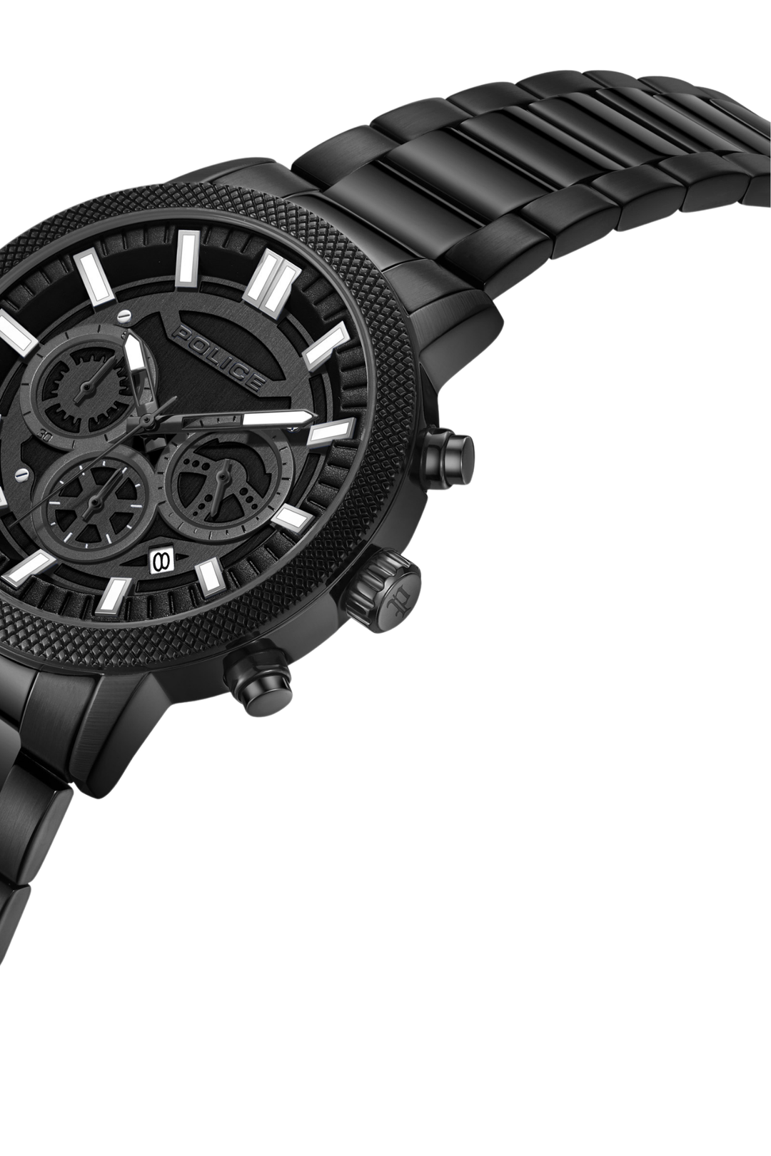 Police Crossguard Watch - Black