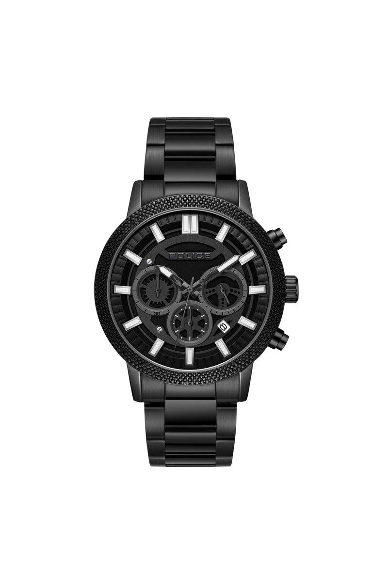Police Crossguard Watch - Black