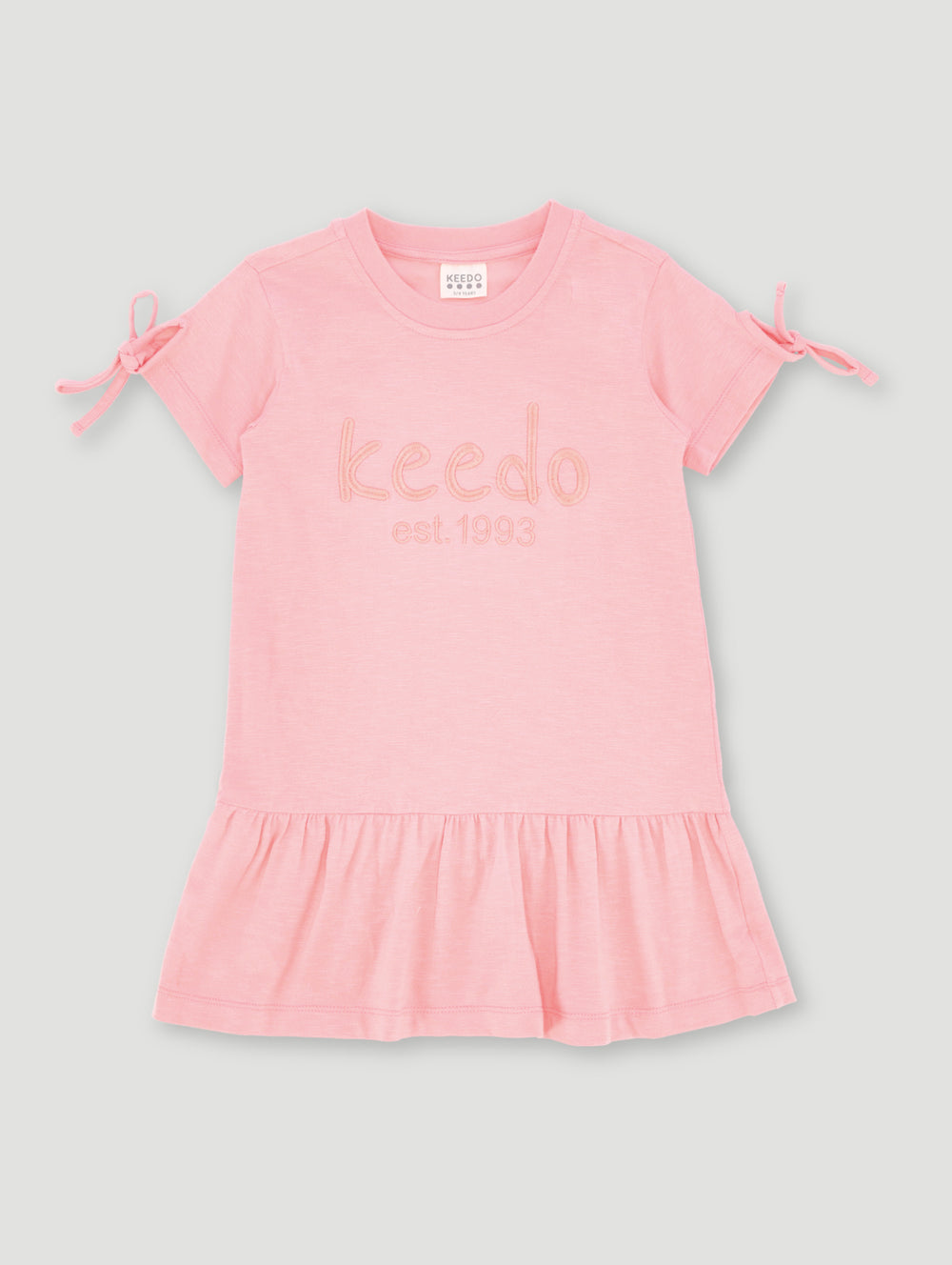 Girls Core Logo Dress - Pink