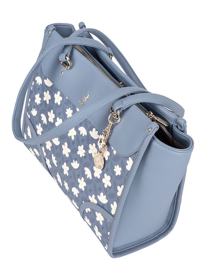 Meadow Tote Bag - Blue