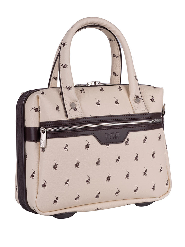 Classic Double Pack Beauty Case - Cream