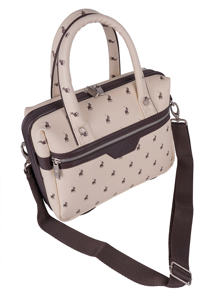 Classic Double Pack Beauty Case - Cream