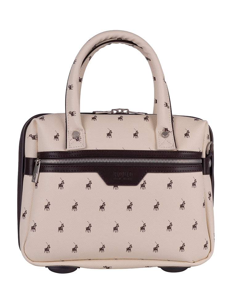 Classic Double Pack Beauty Case - Cream