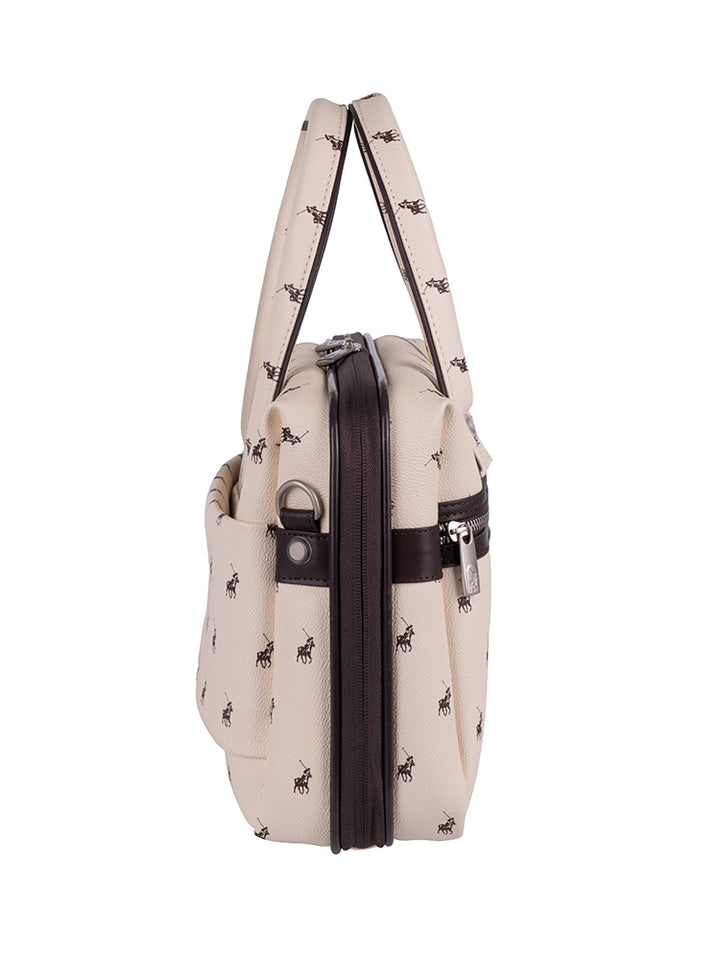 Classic Double Pack Beauty Case - Cream