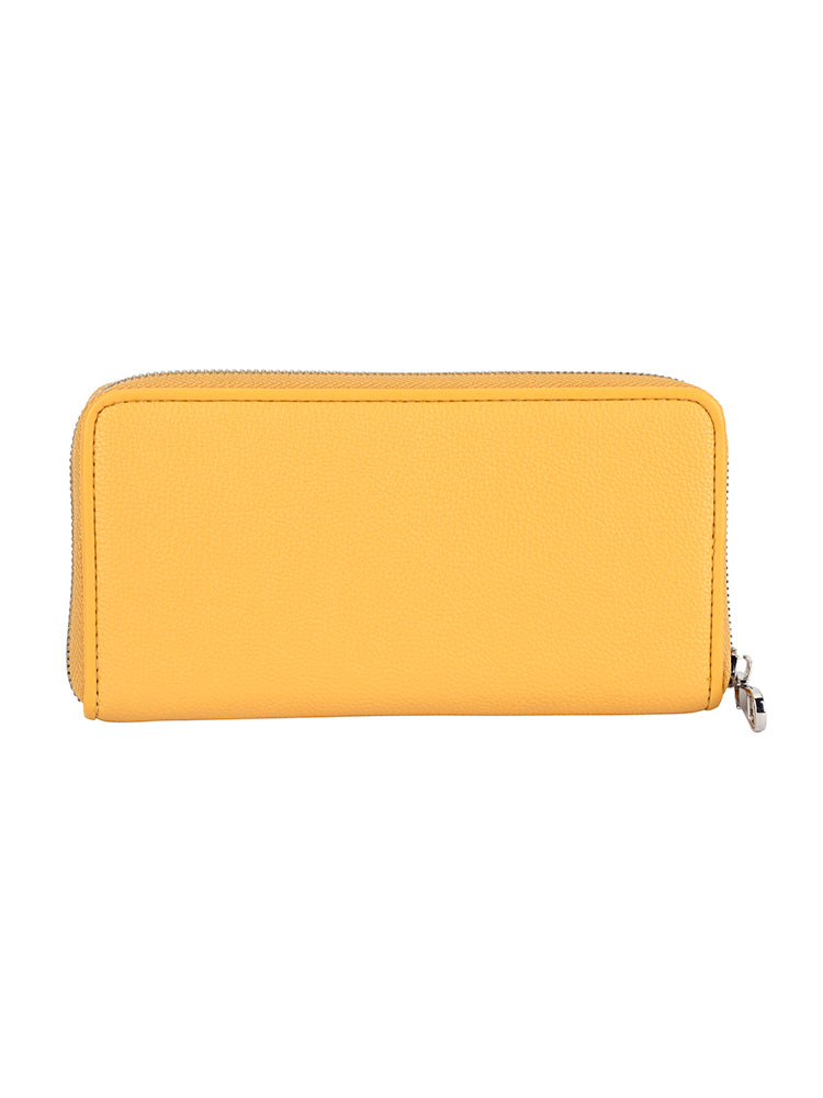 Lyon Zip Around Purse - Yellow