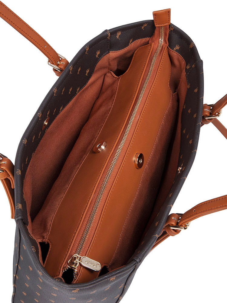 Iconic Tote Bag - Brown