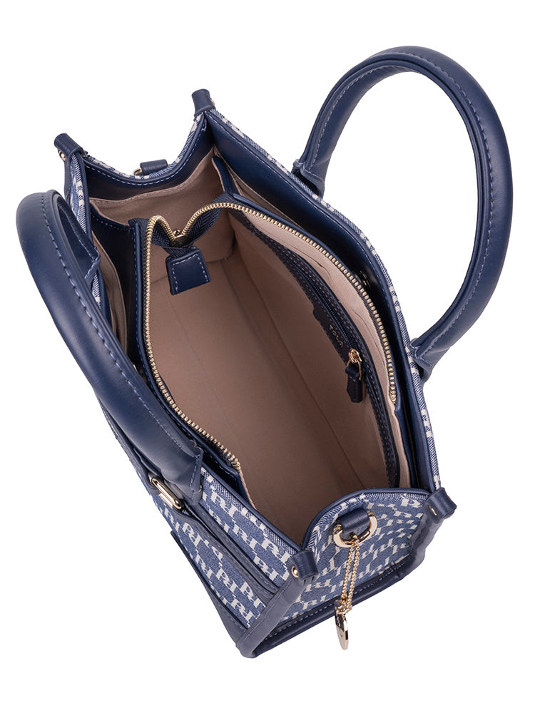 Premier Small Book Tote Bag-Blue