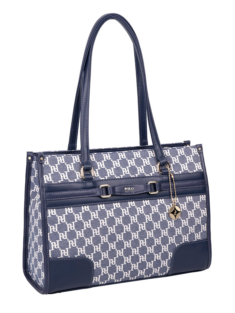 Premier Large Book Tote Bag-Blue