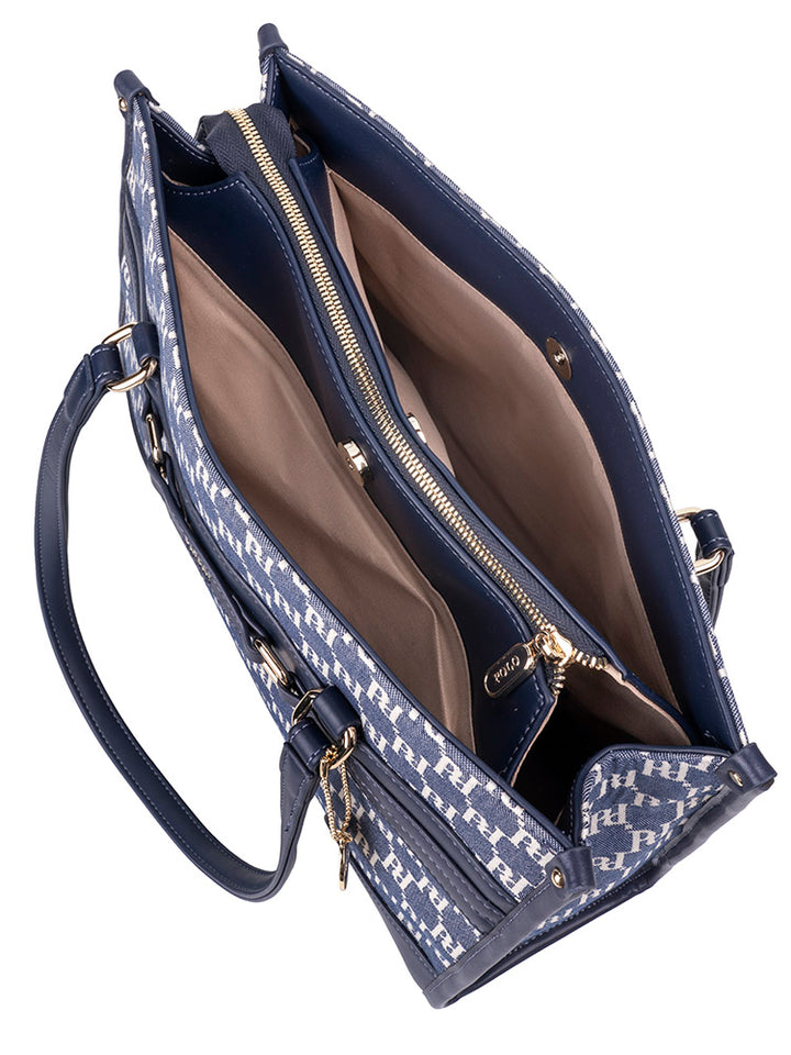 Premier Large Book Tote Bag-Blue